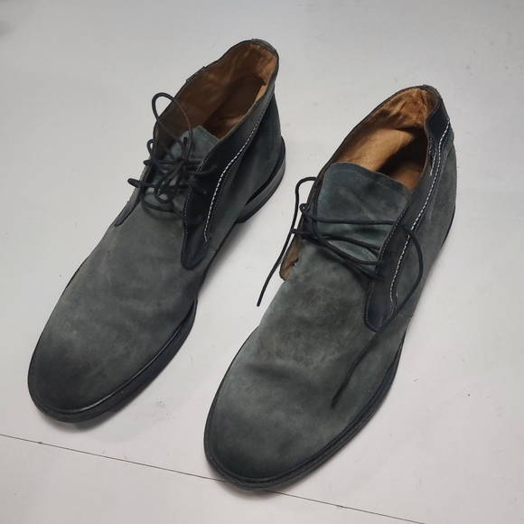 7 For All Man Kind Gray Suede Chukka Boots Size 11 main image 5